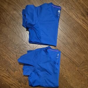 2 Healing Hands Purple Label Juliet Women's 2-Pocket STRETCH Princess Seam Scrub